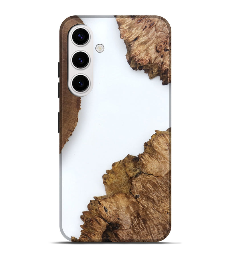 Galaxy S25 Plus Wood Live Edge Phone Case - Davian (Clear, 829291)