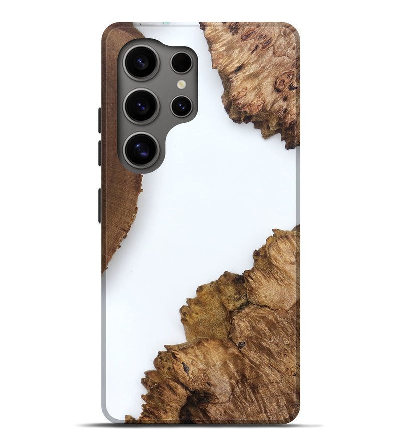 Galaxy S25 Ultra Wood Live Edge Phone Case - Davian (Clear, 829291)