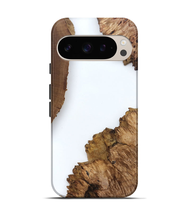 Pixel 9 Wood Live Edge Phone Case - Davian (Clear, 829291)
