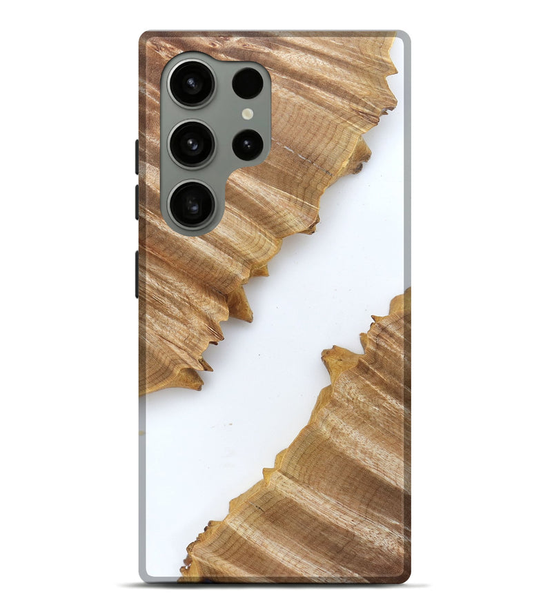 Galaxy S24 Ultra Wood Live Edge Phone Case - Al (Clear, 829292)