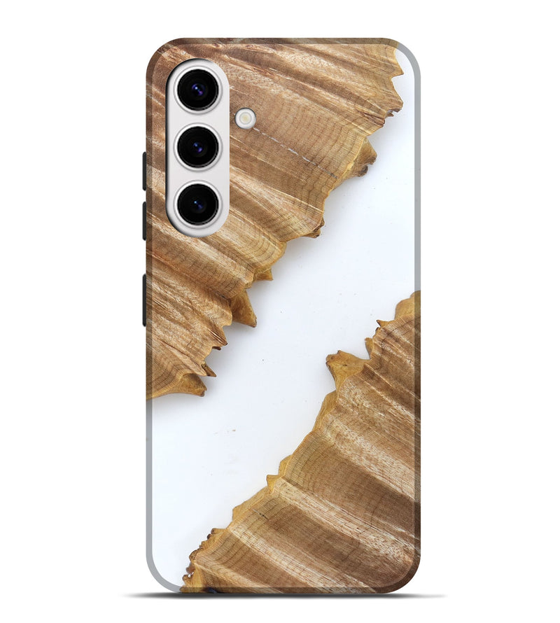 Galaxy S25 Plus Wood Live Edge Phone Case - Al (Clear, 829292)