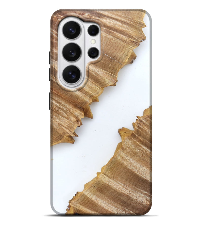 Galaxy S26 Ultra Wood Live Edge Phone Case - Al (Clear, 829292)