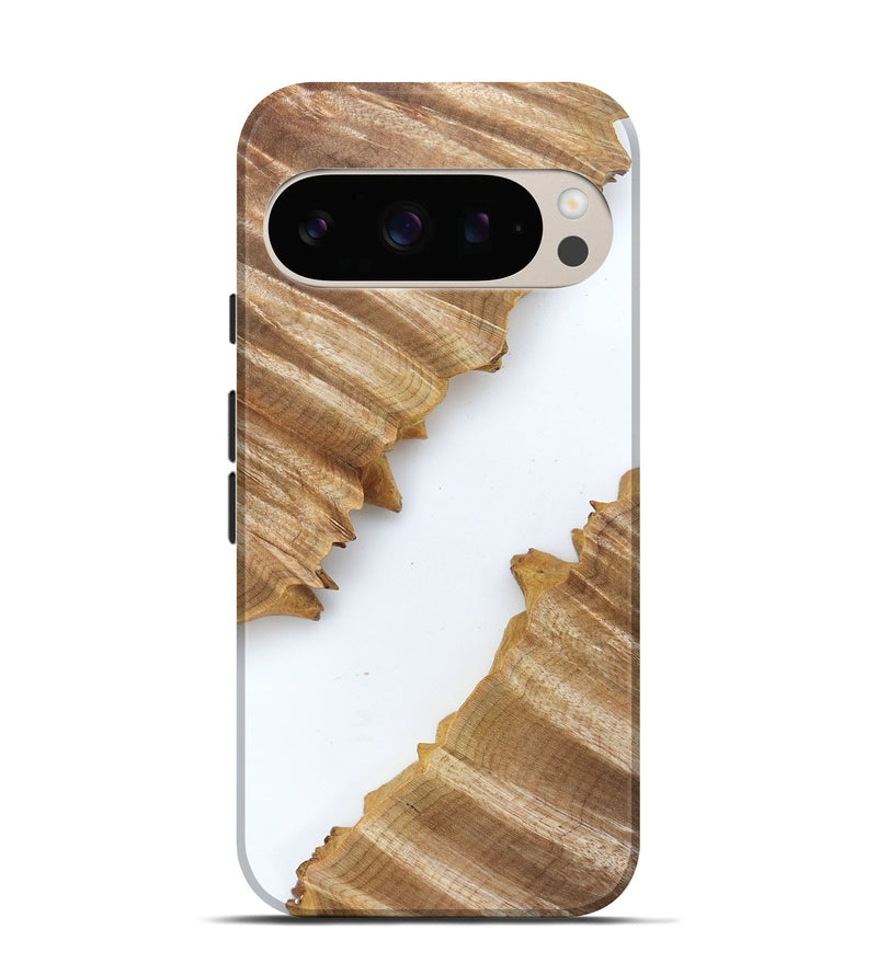Pixel 10 Wood Live Edge Phone Case - Al (Clear, 829292)