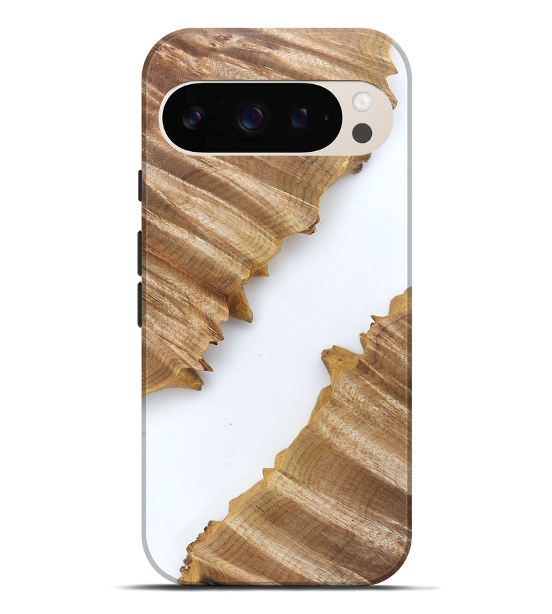 Pixel 10 Pro XL Wood Live Edge Phone Case - Al (Clear, 829292)