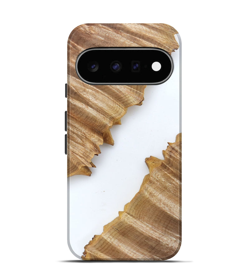 Pixel 11 Wood Live Edge Phone Case - Al (Clear, 829292)