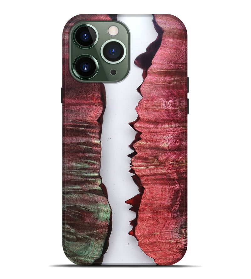 iPhone 13 Pro Max Wood Live Edge Phone Case - Kevon (Clear, 829293)