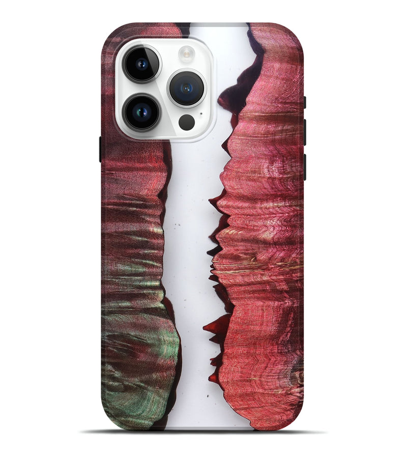 iPhone 15 Pro Max Wood Live Edge Phone Case - Kevon (Clear, 829293)
