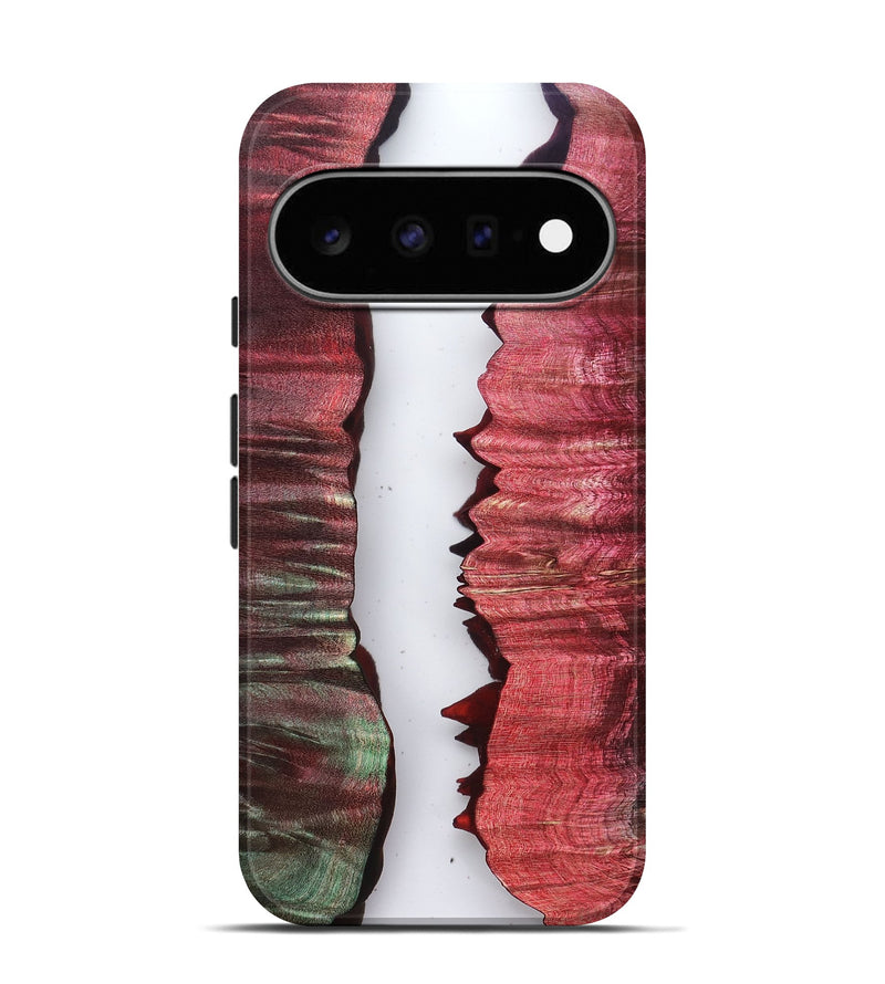 Pixel 11 Pro Wood Live Edge Phone Case - Kevon (Clear, 829293)