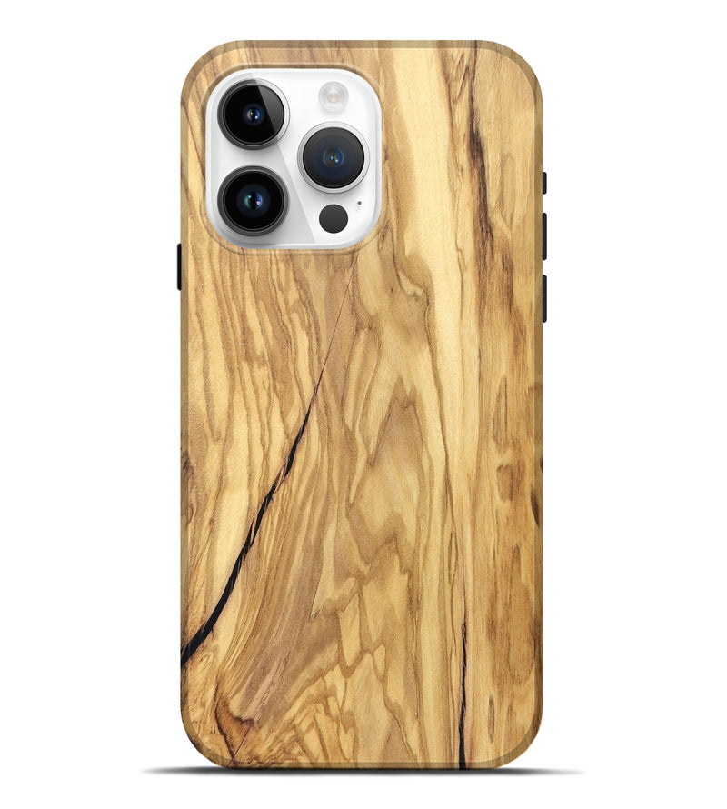 iPhone 15 Pro Max Wood Live Edge Phone Case - Kristen (Solid Wood, 829294)