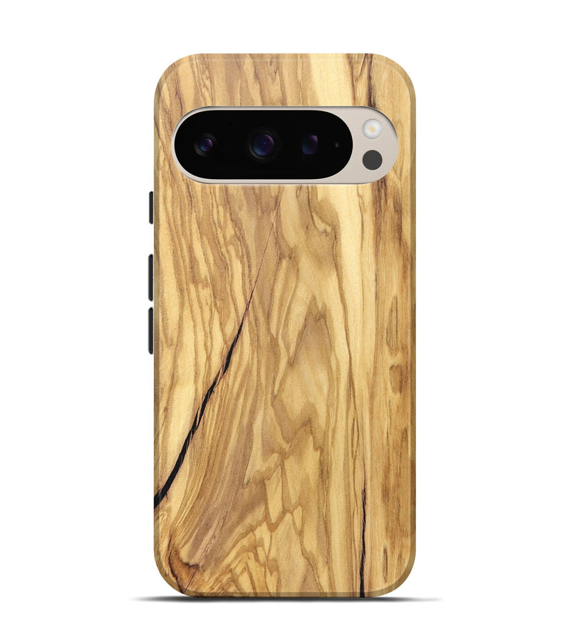Pixel 9 Pro Wood Live Edge Phone Case - Kristen (Solid Wood, 829294)