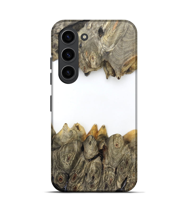 Galaxy S23 Wood Live Edge Phone Case - Jodie (Clear, 829296)