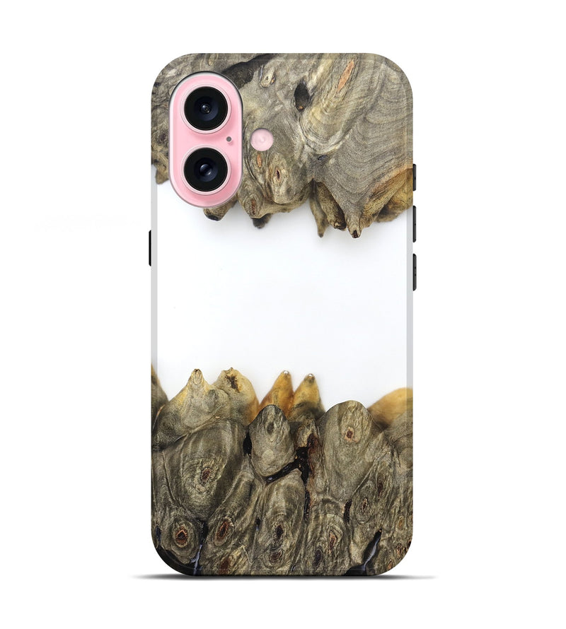 iPhone 17 Wood Live Edge Phone Case - Jodie (Clear, 829296)