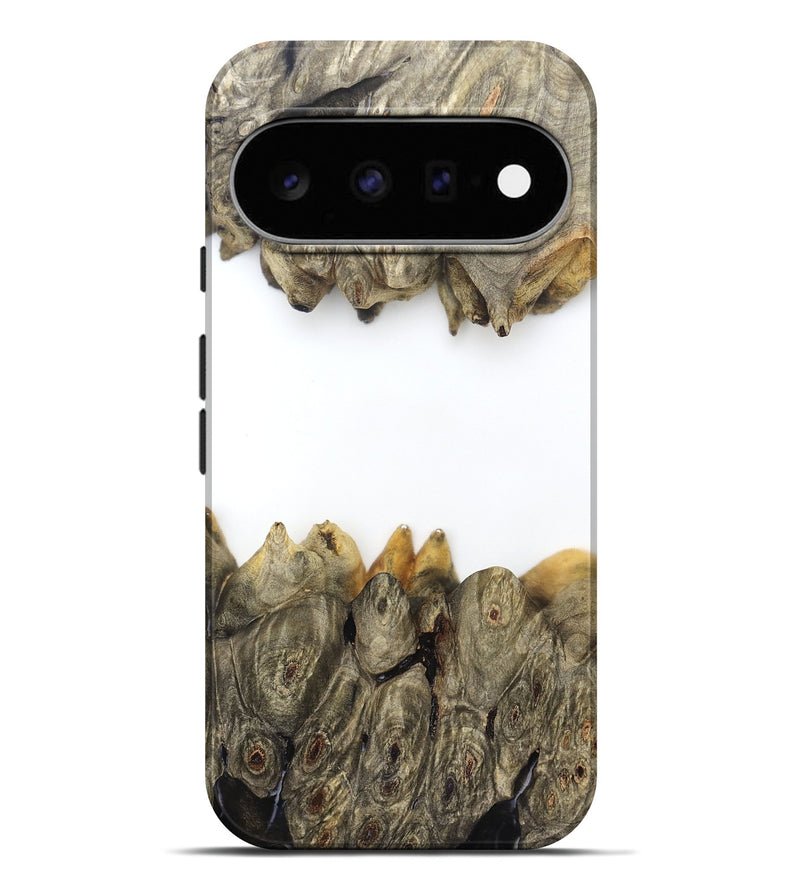 Pixel 11 Pro XL Wood Live Edge Phone Case - Jodie (Clear, 829296)