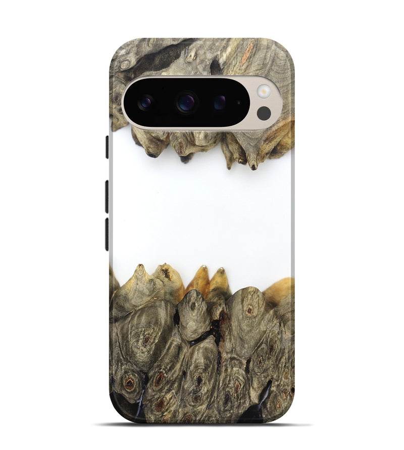 Pixel 9 Wood Live Edge Phone Case - Jodie (Clear, 829296)