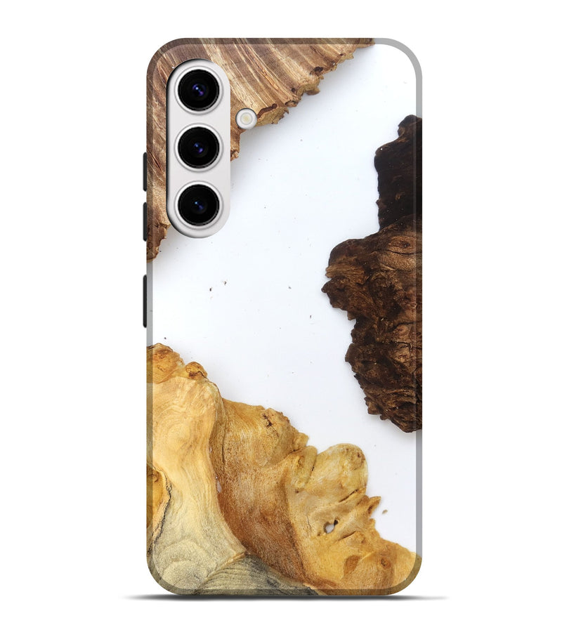 Galaxy S25 Plus Wood Live Edge Phone Case - Silvia (Clear, 829297)