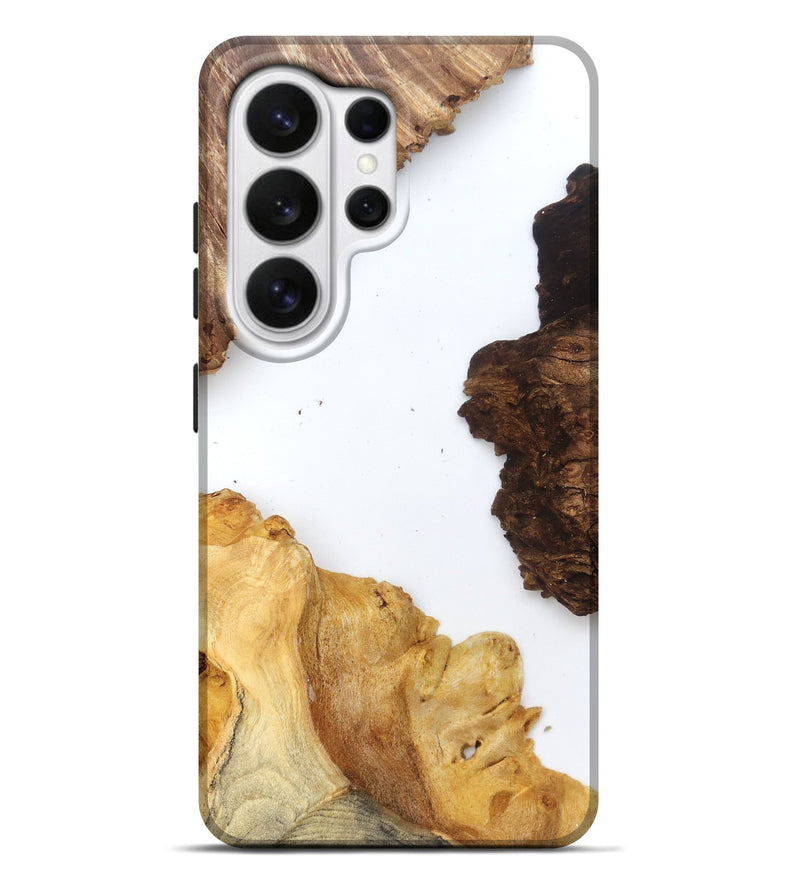 Galaxy S26 Ultra Wood Live Edge Phone Case - Silvia (Clear, 829297)