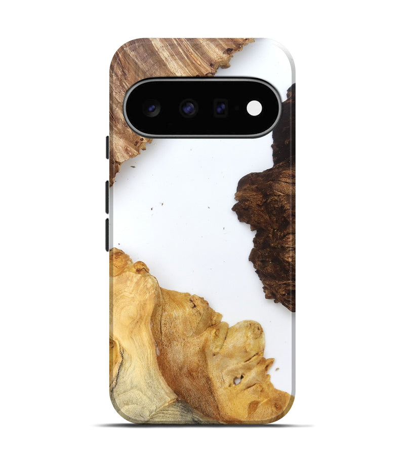 Pixel 11 Wood Live Edge Phone Case - Silvia (Clear, 829297)