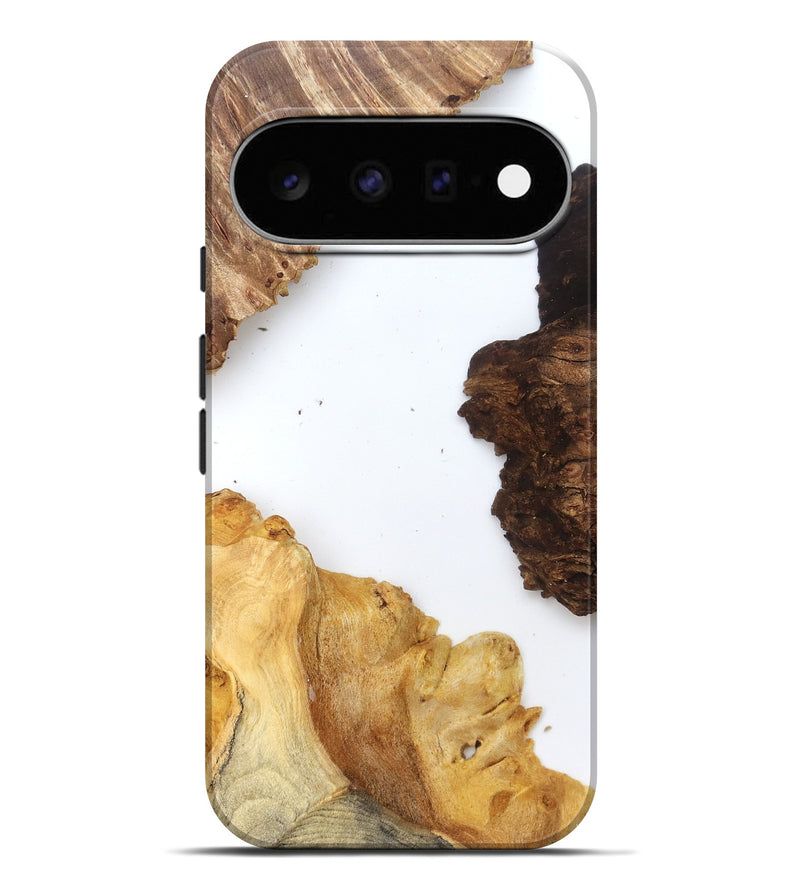 Pixel 11 Pro XL Wood Live Edge Phone Case - Silvia (Clear, 829297)