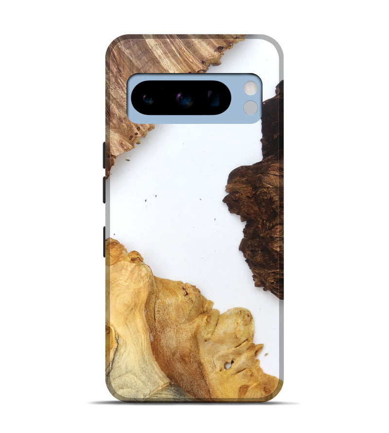 Pixel 8 Pro Wood Live Edge Phone Case - Silvia (Clear, 829297)