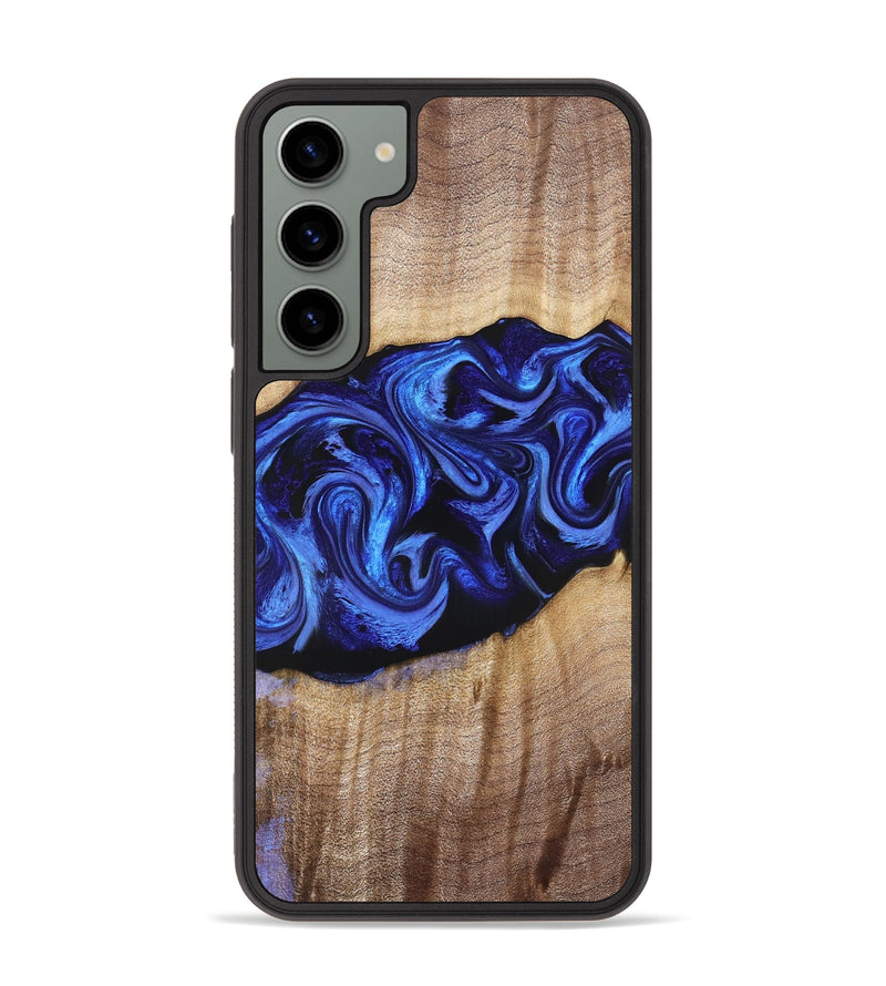 Galaxy S23 Plus Wood Phone Case - Manilla (Blue, 829384)