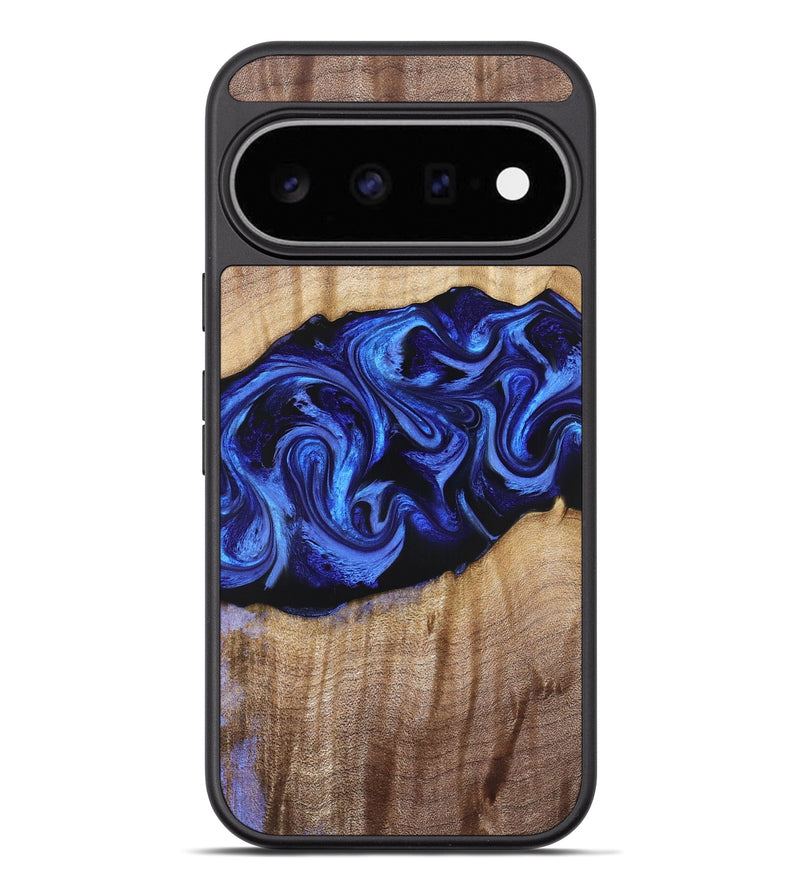 Pixel 11 Pro XL Wood Phone Case - Manilla (Blue, 829384)