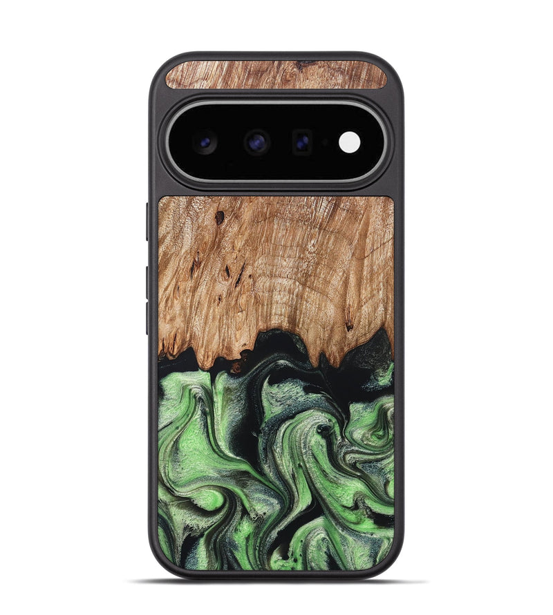 Pixel 11 Wood Phone Case - Maximus (Green, 829389)