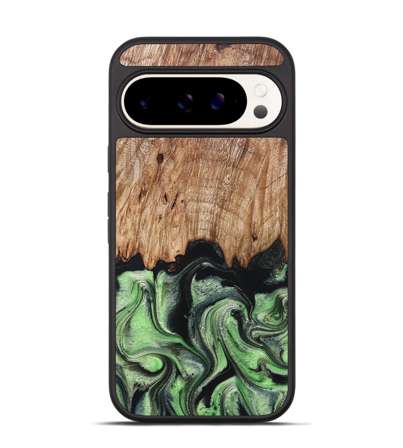 Pixel 9 Wood Phone Case - Maximus (Green, 829389)