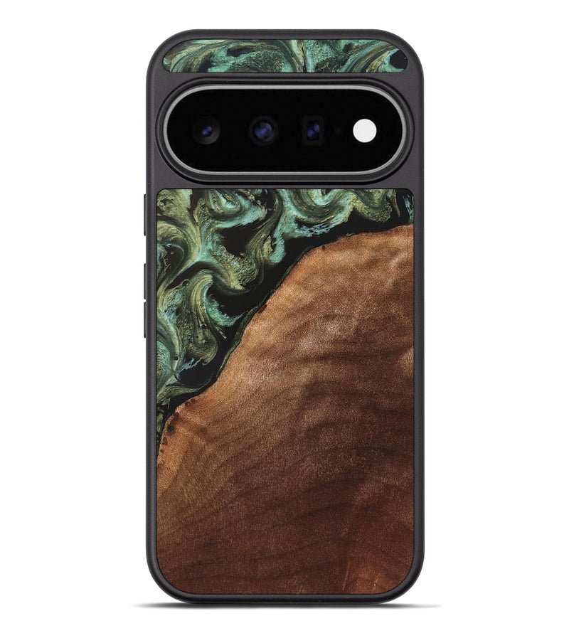 Pixel 11 Pro XL Wood Phone Case - Meilani (Green, 829391)