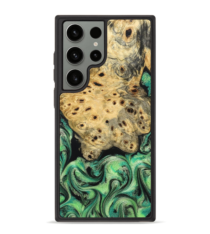 Galaxy S23 Ultra Wood Phone Case - Stella (Green, 829394)