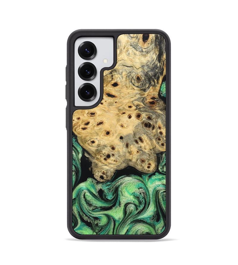 Galaxy S25 Wood Phone Case - Stella (Green, 829394)