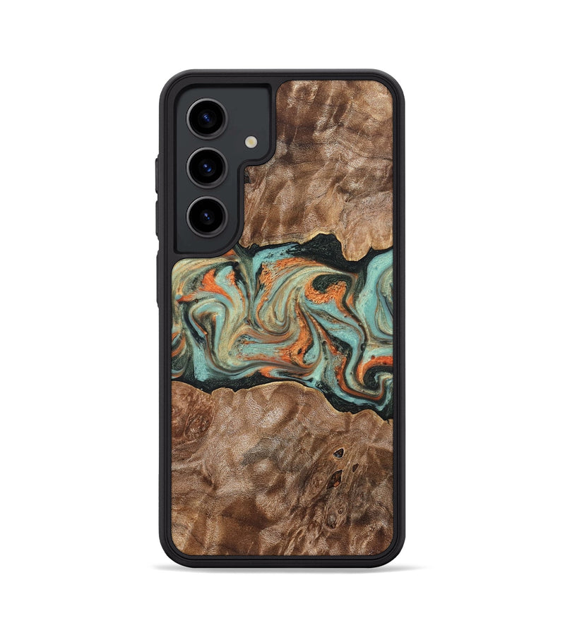 Galaxy S24 Wood Phone Case - Brandyn (Green, 829395)