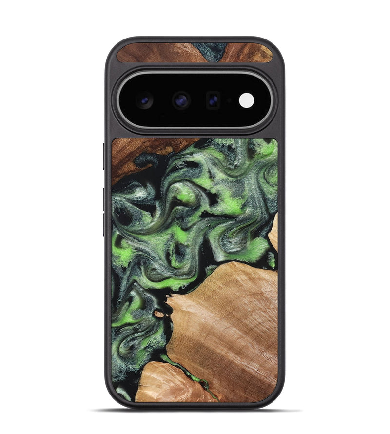 Pixel 11 Wood Phone Case - Roni (Green, 829396)