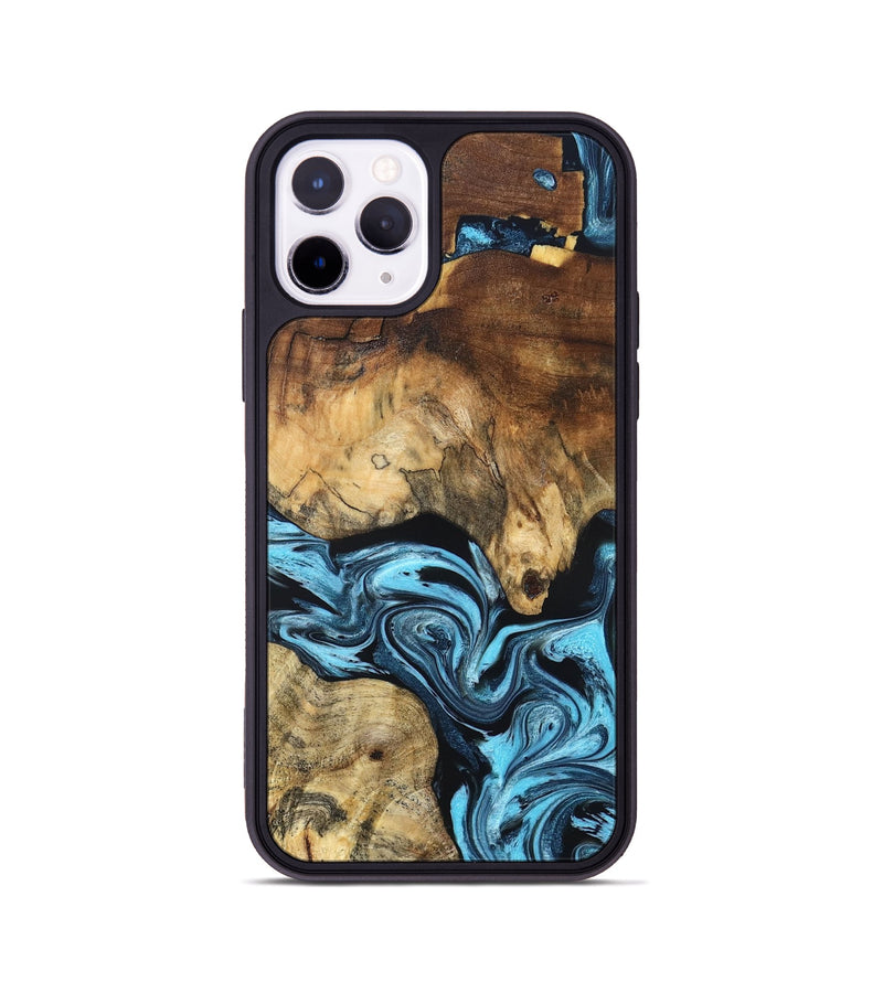 iPhone 11 Pro Wood Phone Case - Lum (Blue, 829400)