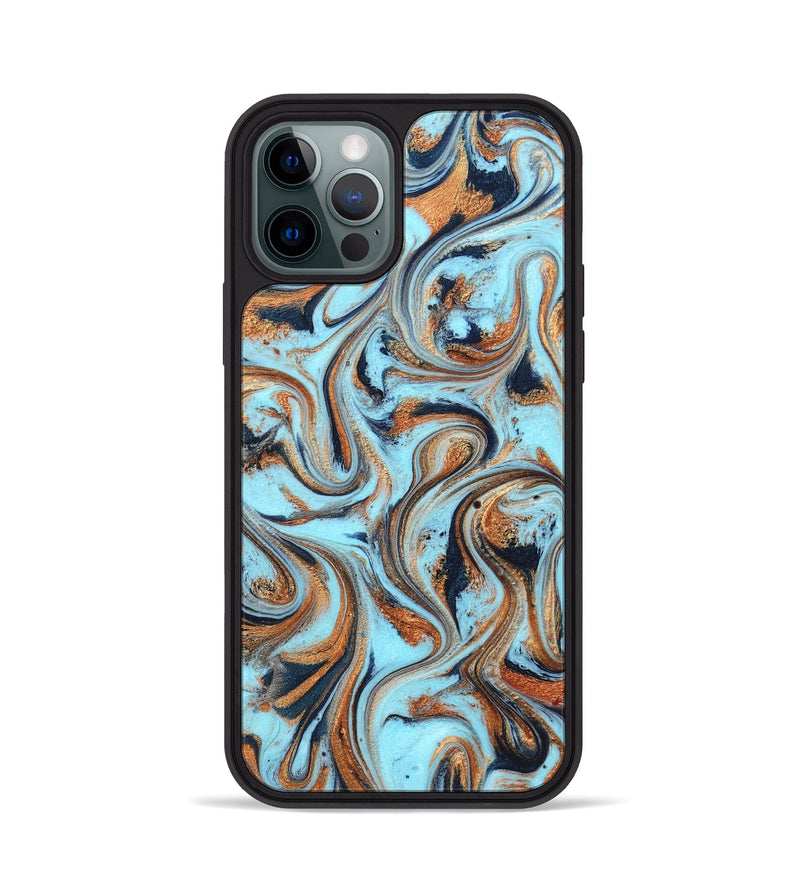 iPhone 12 Pro ResinArt Phone Case - Chandra (Pattern, 829411)