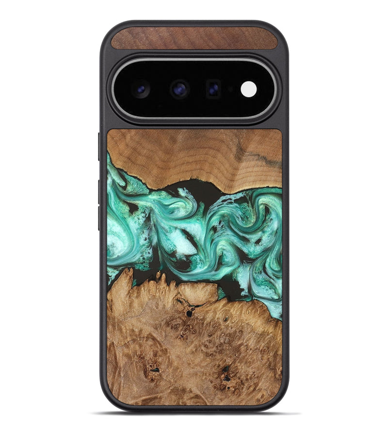 Pixel 11 Pro XL Wood Phone Case - Jamir (Green, 829420)