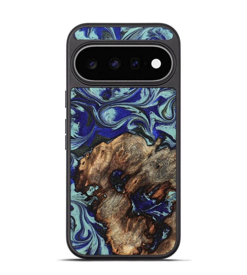 Pixel 11 Wood Phone Case - Jairo (Blue, 829422)
