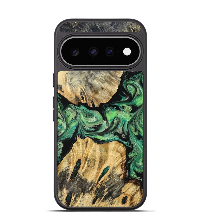 Pixel 11 Wood Phone Case - Tobe (Green, 829424)