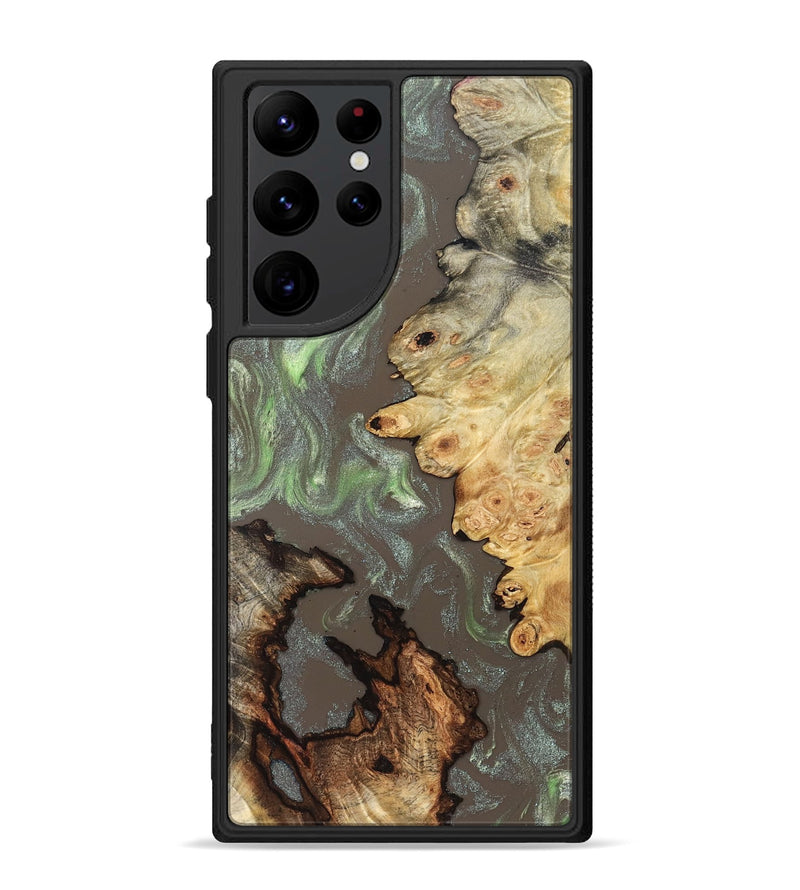 Galaxy S22 Ultra Wood Phone Case - Kylo (Green, 829427)