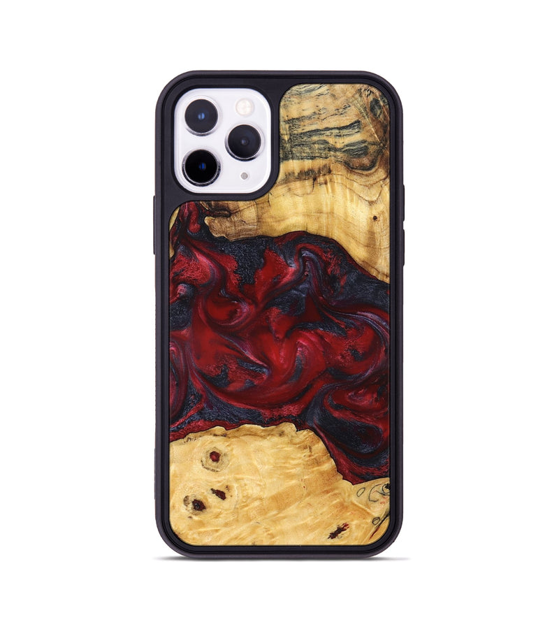 iPhone 11 Pro Wood Phone Case - Geneva (Red, 829431)