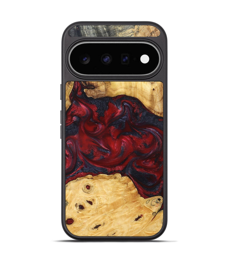 Pixel 11 Wood Phone Case - Geneva (Red, 829431)