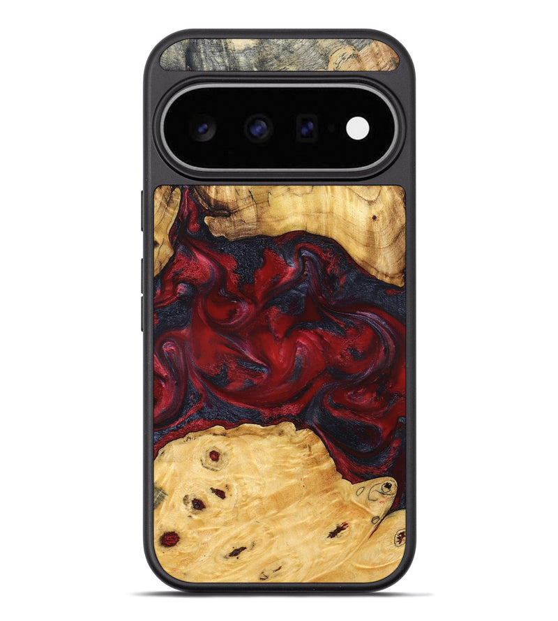 Pixel 11 Pro XL Wood Phone Case - Geneva (Red, 829431)