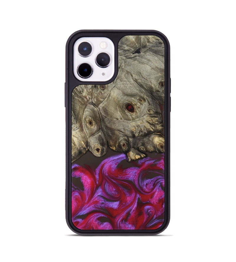 iPhone 11 Pro Wood Phone Case - Timmy (Red, 829434)