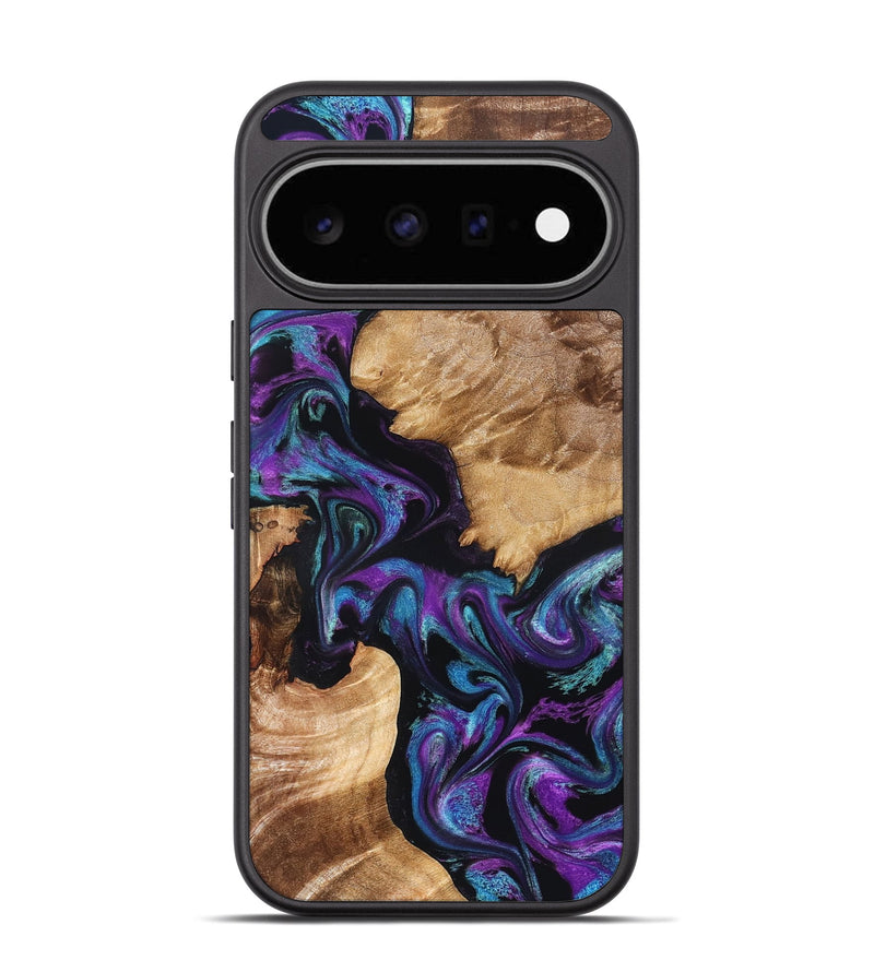 Pixel 11 Wood Phone Case - Troy (Purple, 829439)