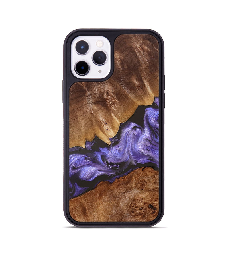 iPhone 11 Pro Wood Phone Case - Kendra (Purple, 829441)