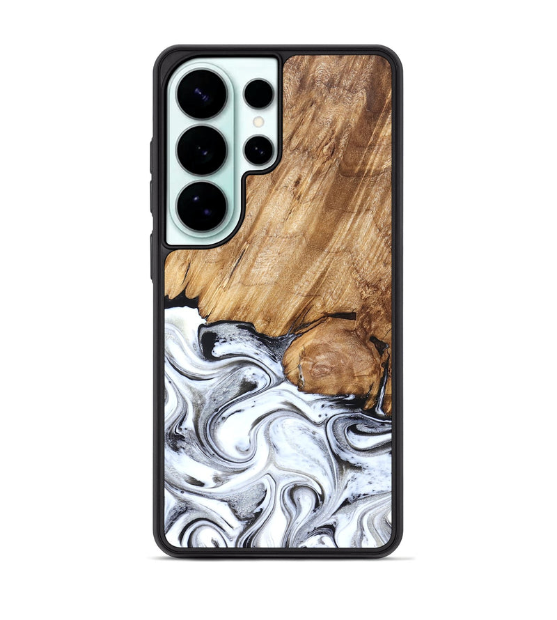 Galaxy S26 Ultra Wood Phone Case - Taft (Black & White, 829450)