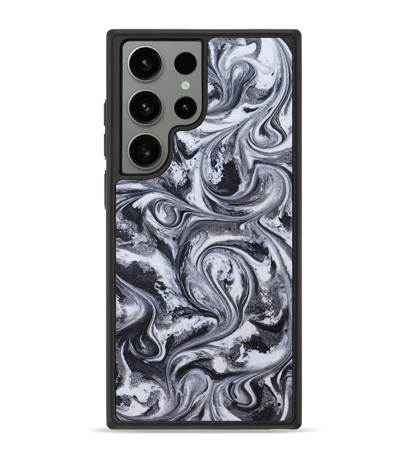 Galaxy S23 Ultra ResinArt Phone Case - Jace (Black & White, 829451)