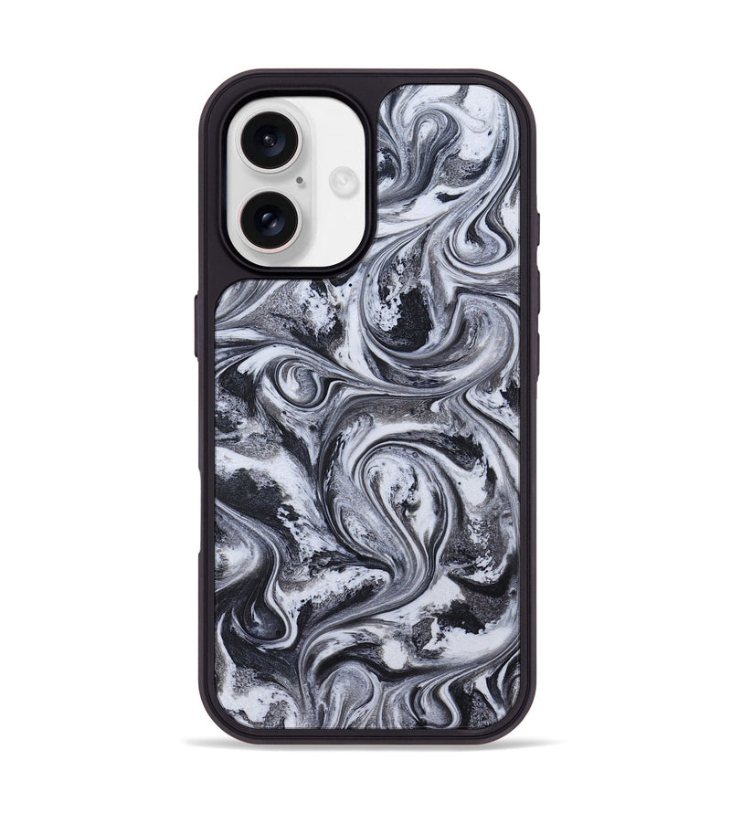 iPhone 17 ResinArt Phone Case - Jace (Black & White, 829451)