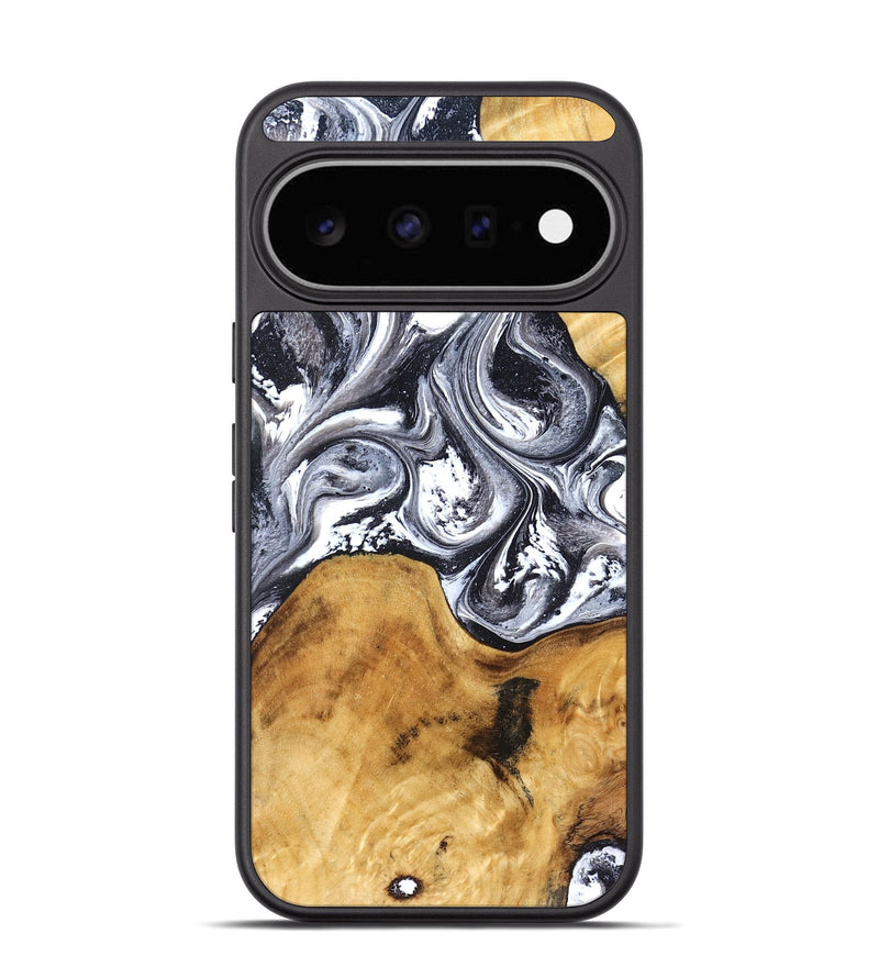 Pixel 11 Wood Phone Case - Alexis (Black & White, 829453)
