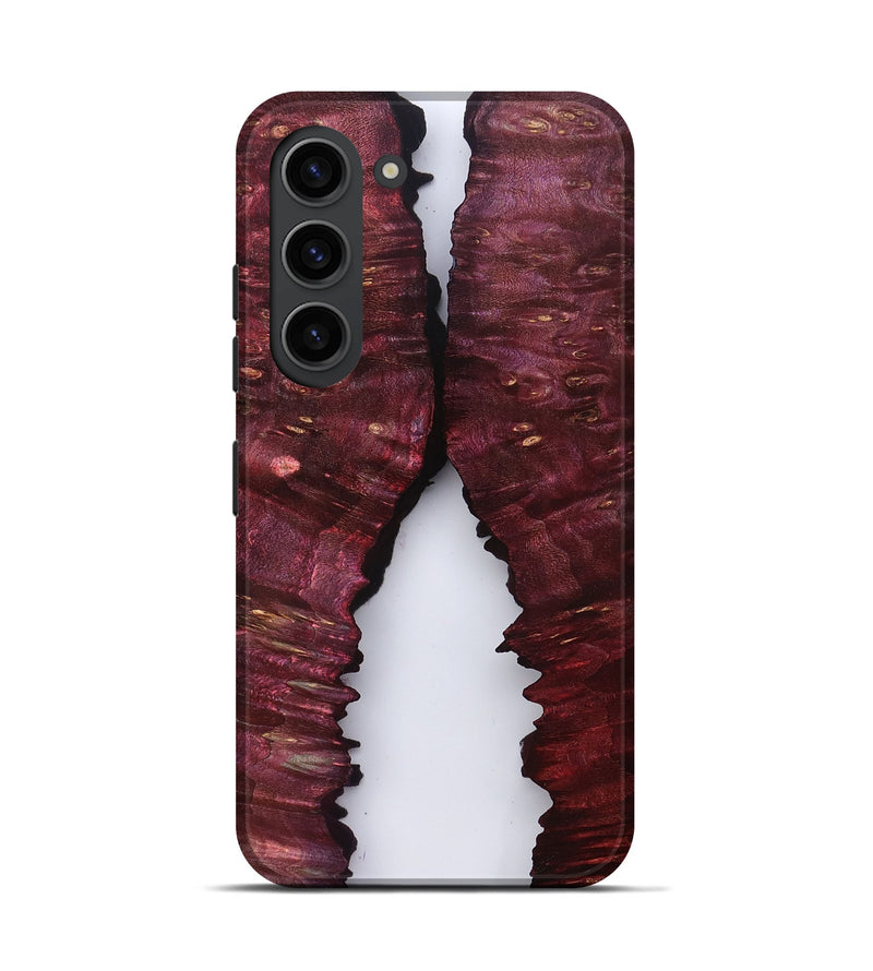 Galaxy S23 Wood Live Edge Phone Case - Kenna (Clear, 829457)