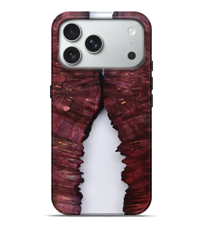 iPhone 18 Pro Max Wood Live Edge Phone Case - Kenna (Clear, 829457)